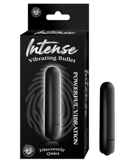Intense Vibrating Bullet - Black | XXXToyz-R-Us.com