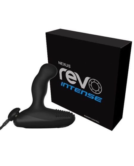Nexus Revo Intense Rotating Prostate Massager - Black | XXXToyz-R-Us.com