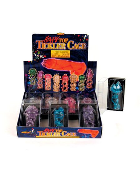 Happy Top Tickler Cage - Box Of 8 | XXXToyz-R-Us.com