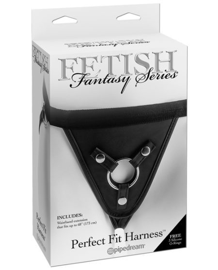 Fetish Fantasy Series Perfect Fit Harness - Black | XXXToyz-R-Us.com