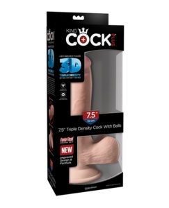 King Cock Plus 7.5" Triple Density Cock W/balls