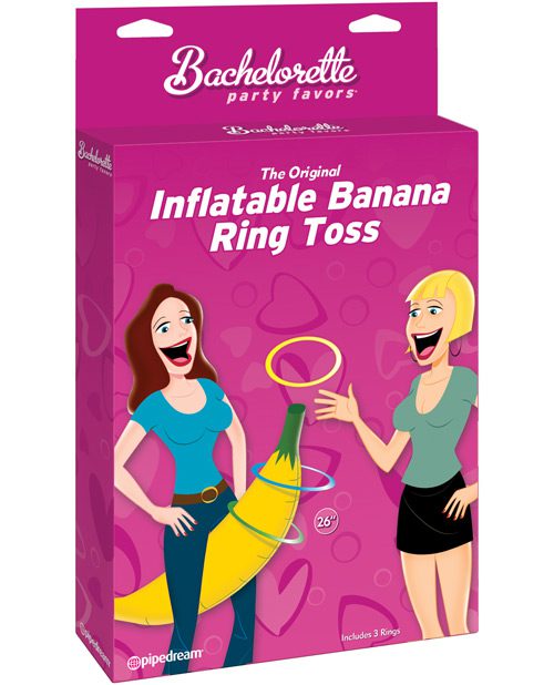 Bachelorette Party Favors Inflatable Banana Ring Toss Game | XXXToyz-R-Us.com