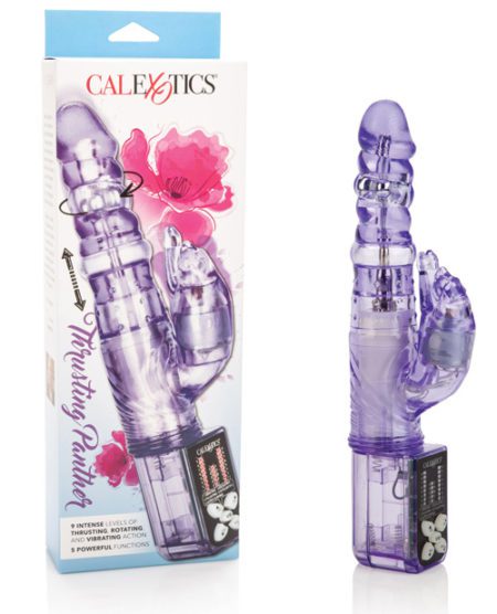 Thrusting Panther Stimulator - Purple | XXXToyz-R-Us.com