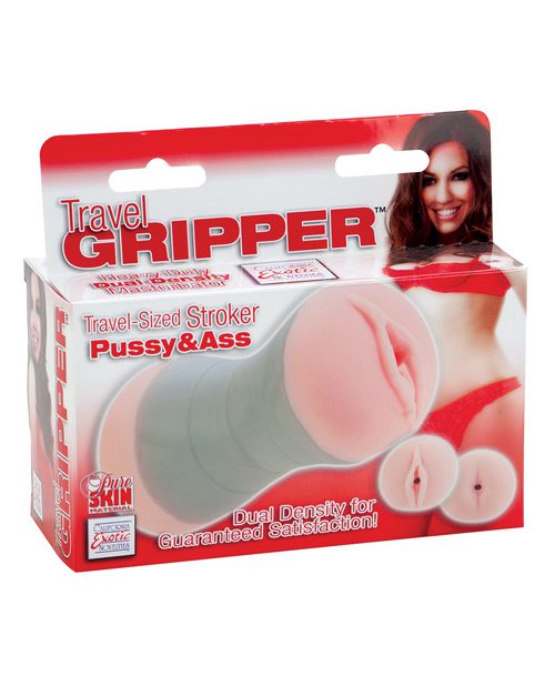 Travel Gripper Pussy & Ass - Pink | XXXToyz-R-Us.com