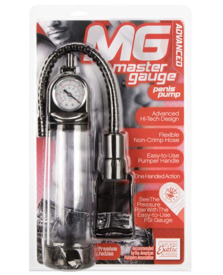 Master Gauge Penis Pump - Clear | XXXToyz-R-Us.com