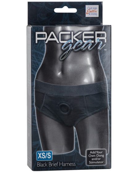 Packer Gear Brief Harness Xs/s - Black | XXXToyz-R-Us.com