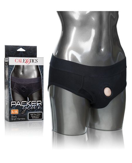 Packer Gear Brief Harness Xl/2xl - Black | XXXToyz-R-Us.com