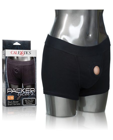 Packer Gear Boxer Brief Harness Xl/2xl - Black