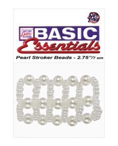 Basic Essentials Pearl Stroker Beads Large