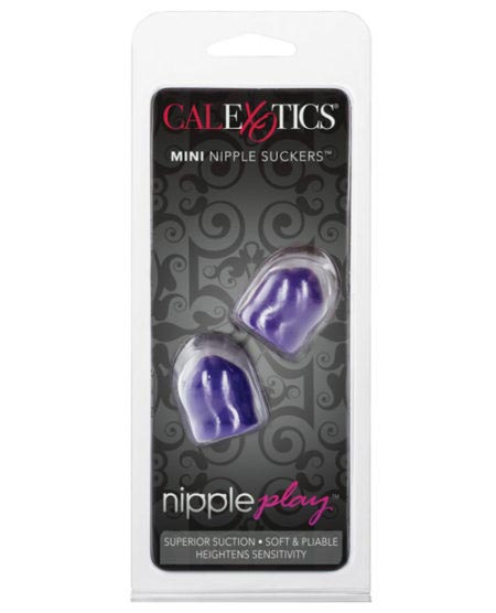 Nipple Play Mini Nipple Suckers - Purple | XXXToyz-R-Us.com