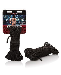 Scandal Bdsm Rope - Black