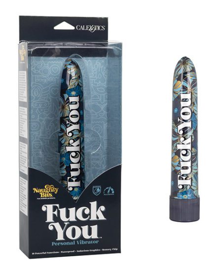 Naughty Bits Fuck You Personal Vibrator - Multi Color