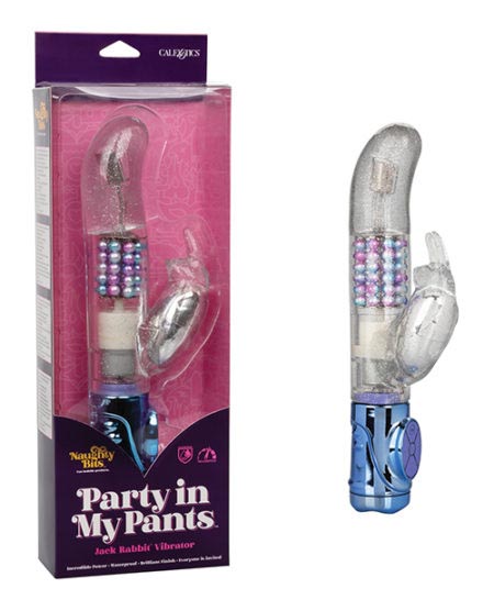 Naughty Bits Party In My Pants Jack Rabbit Vibrator - Multi Color | XXXToyz-R-Us.com