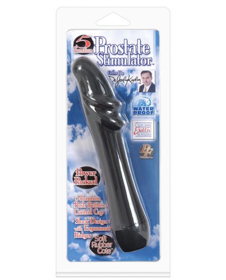 Dr Joel Kaplan 6.5" 5 Function Prostate Stimulator - Black