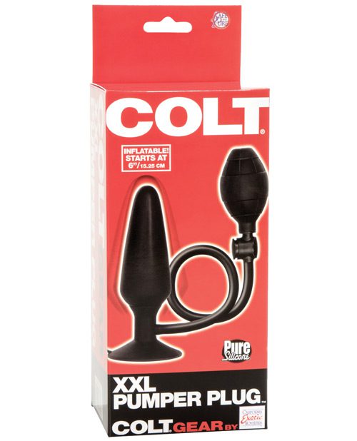 Colt Xxl Pumper Plug - Black | XXXToyz-R-Us.com