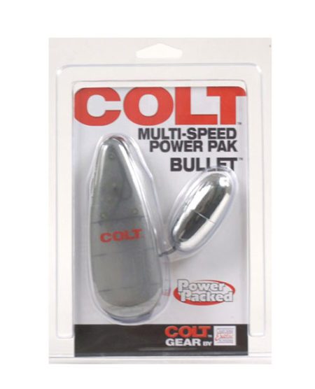 Colt Multi Speed Power Pak Bullet - Silver | XXXToyz-R-Us.com