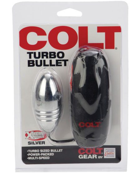 Colt Turbo Bullet - Silver | XXXToyz-R-Us.com