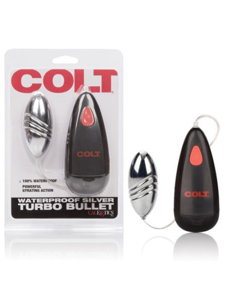 Colt Turbo Bullet Waterproof - Silver | XXXToyz-R-Us.com
