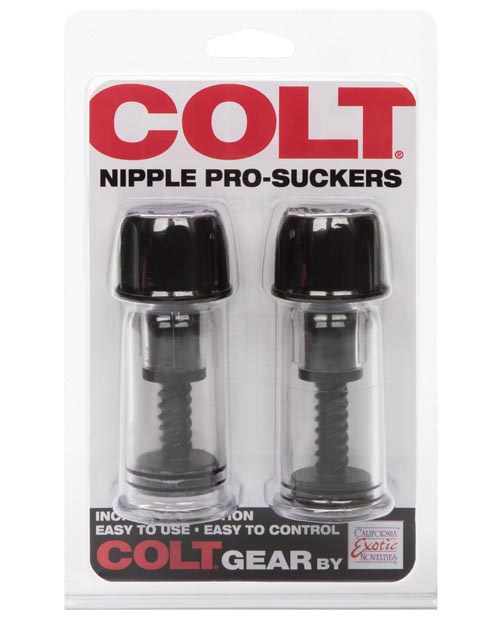 Colt Nipple Pro Suckers - Black | XXXToyz-R-Us.com
