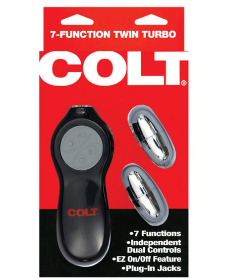 Colt 7-function Twin Turbo Bullets - Silver