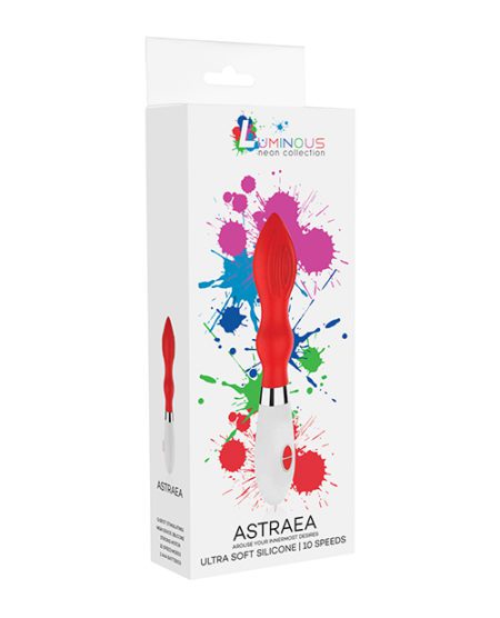 Shots Luminous Astraea Silicone 10 Speed Vibrator - Red