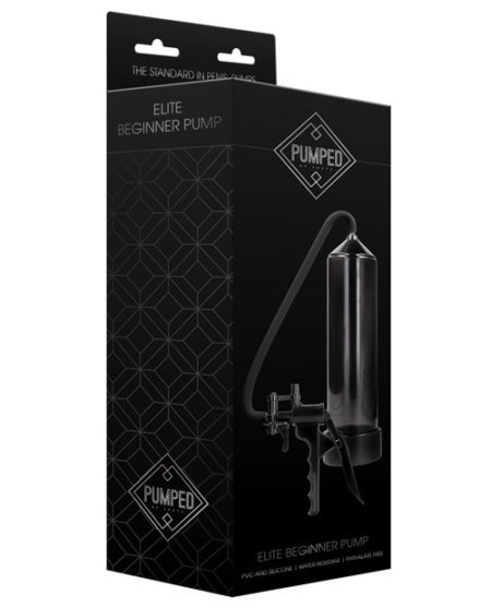 Shots Pumped Elite Beginner Pump - Black | XXXToyz-R-Us.com