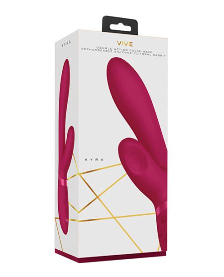 Shots Vive Kyra Pulse Clitoral Rabbit - Pink | XXXToyz-R-Us.com