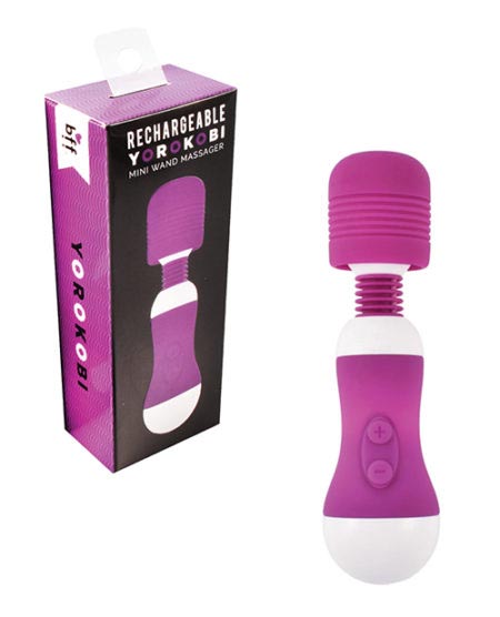 Yorokobi Mini Rechargeable Wand - Purple