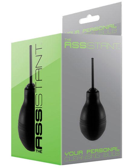 Rinservice Ass-istant Personal Cleaning Bulb - Black | XXXToyz-R-Us.com