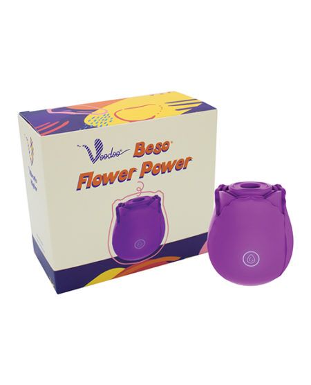 Voodoo Beso Flower Power - Purple | XXXToyz-R-Us.com