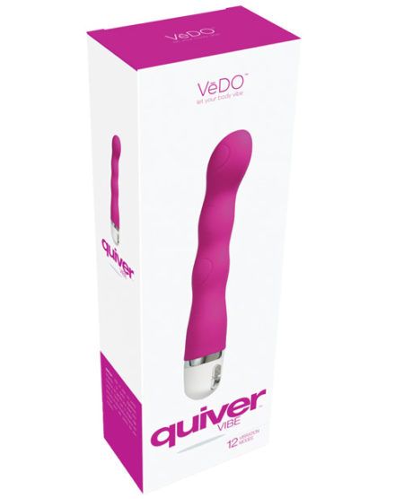 Vedo Quiver Mini Vibe - Hot In Bed Pink | XXXToyz-R-Us.com