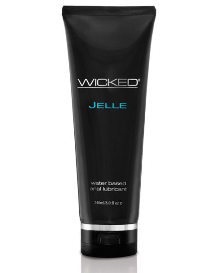 Wicked Sensual Care Jelle Water Based Anal Lubricant - 8 Oz Fragrance Free