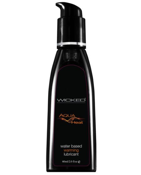 Wicked Sensual Care Aqua Heat Warming Sensation Lubricant - 2 Oz