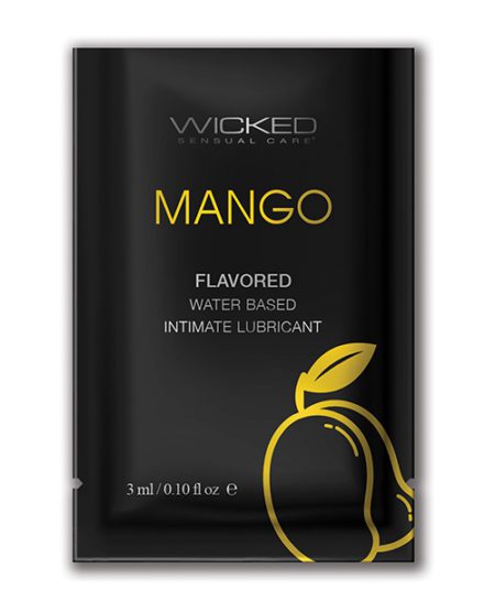 Wicked Sensual Care Water Based Lubricant - .1 Oz Mango | XXXToyz-R-Us.com