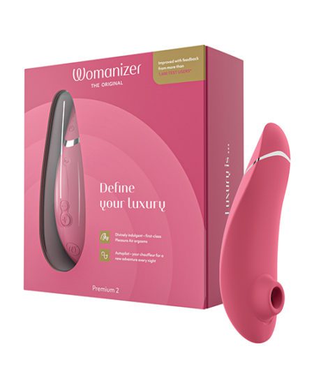 Womanizer Premium 2 - Raspberry | XXXToyz-R-Us.com
