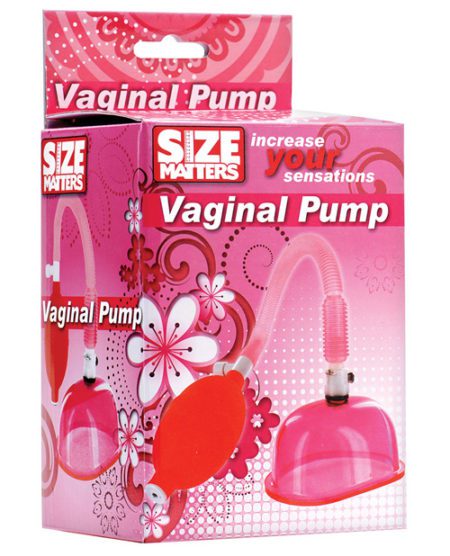 Size Matters Clitoris Vaginal Pump Kit - Pink | XXXToyz-R-Us.com