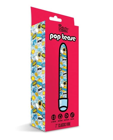 Pop Tease 5" Classic Bullet Vibe - Wham Blue | XXXToyz-R-Us.com