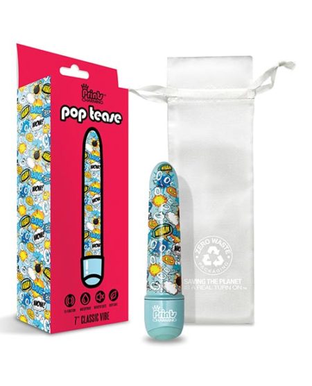 Pop Tease 5" Classic Bullet Vibe - Wham Blue | XXXToyz-R-Us.com