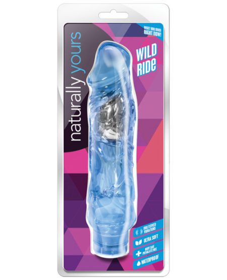 Blush Naturally Yours Wild Ride - Blue | XXXToyz-R-Us.com