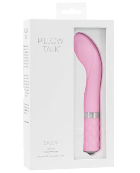 Pillow Talk Sassy G Spot Vibrator - Pink | XXXToyz-R-Us.com