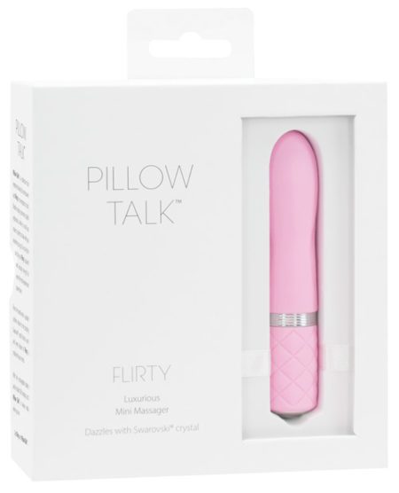 Pillow Talk Flirty Bullet - Pink | XXXToyz-R-Us.com