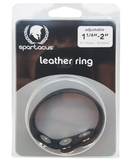 Spartacus Plain Leather C-ring | XXXToyz-R-Us.com